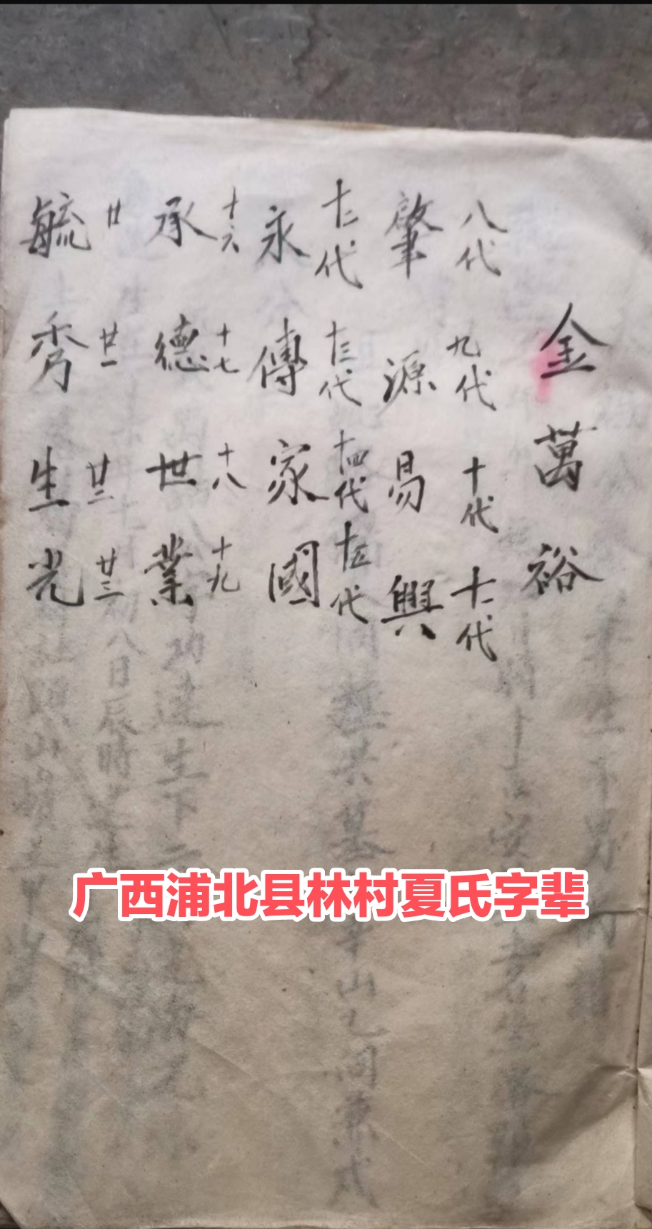 字辈资料图片
